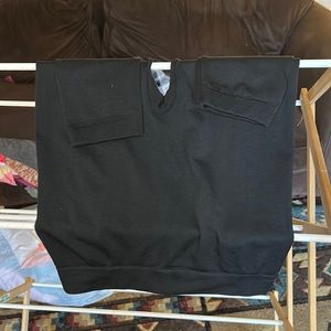 Black fleece insulated leggings